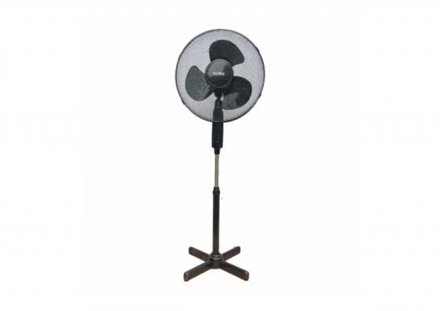 Floria - ZLN1181 Ventilator sa postoljem, prečnik 40 cm, 40 W, crne boje