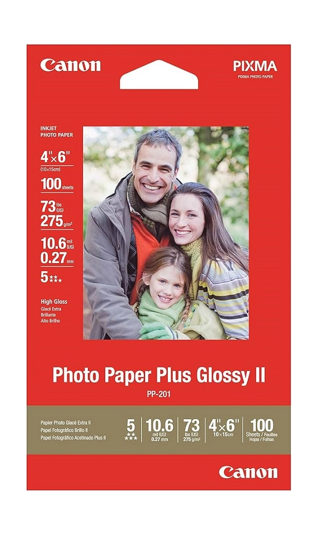 Foto papir Canon PP-201 4x6 inc 100Sh