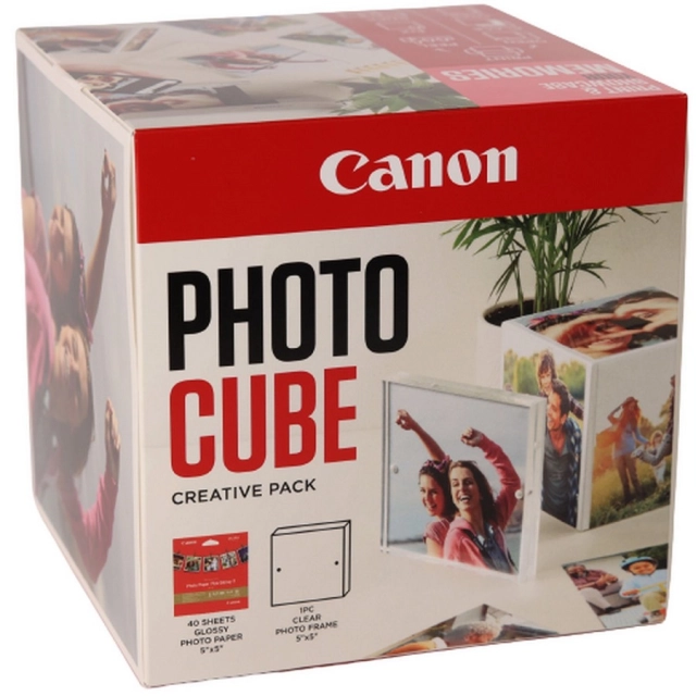 Foto papir Canon PP-201 5X5 PHOTO CUBE CP WH/PK