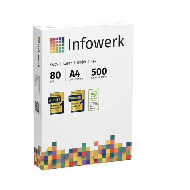 Fotokopir papir INFOWERK A4 70gr 1/500