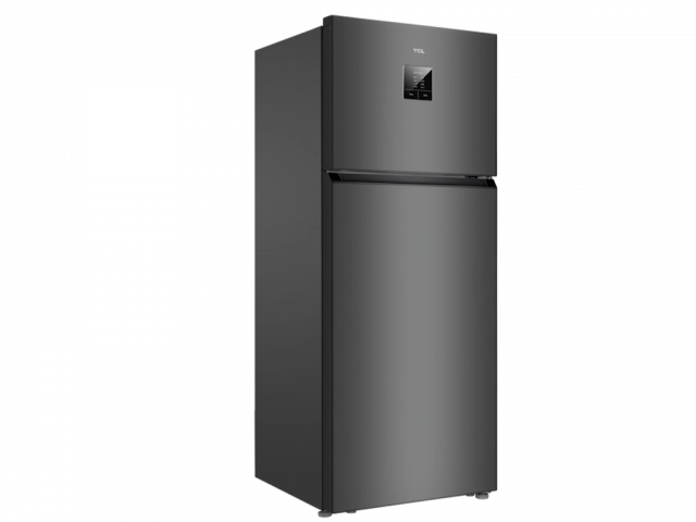 Frižider TCL RP465TSE1/samostojeci/kombinovani/TopFreezer/Total No Frost/E/465L/185x70,6x68,6cm/siva