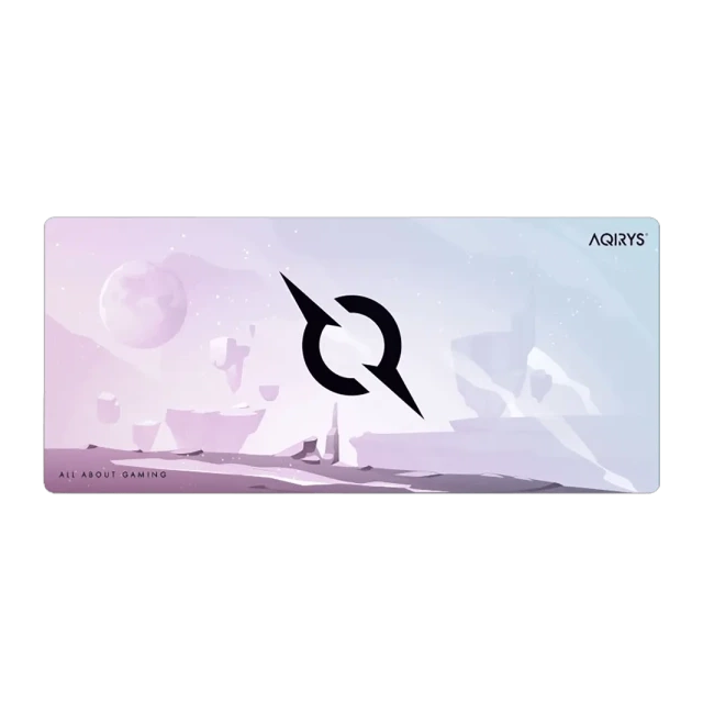 Gaming podloga AQIRYS Gravitiy White Extra 900 x 400 mm