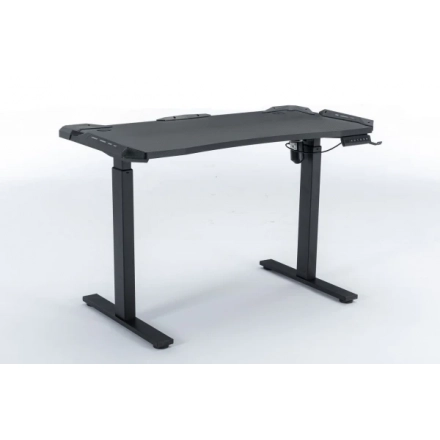 Gaming sto EPlayGame HC-GT-004SD1 120x60x75cm/elektronski podesiva visina/organizator za kablove/RGB
