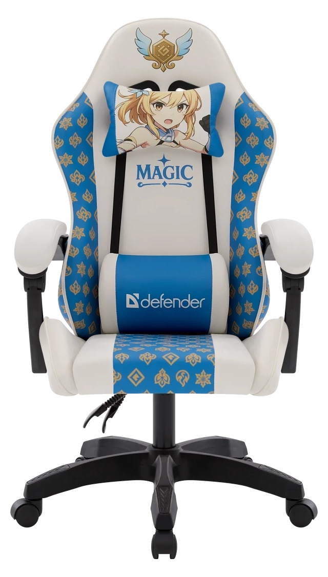 Gaming stolica Defender Legas belo plava