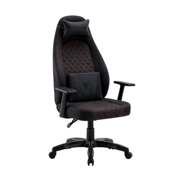 Gaming stolica Gamdias Zelus E4 Weave crna/crveni vez