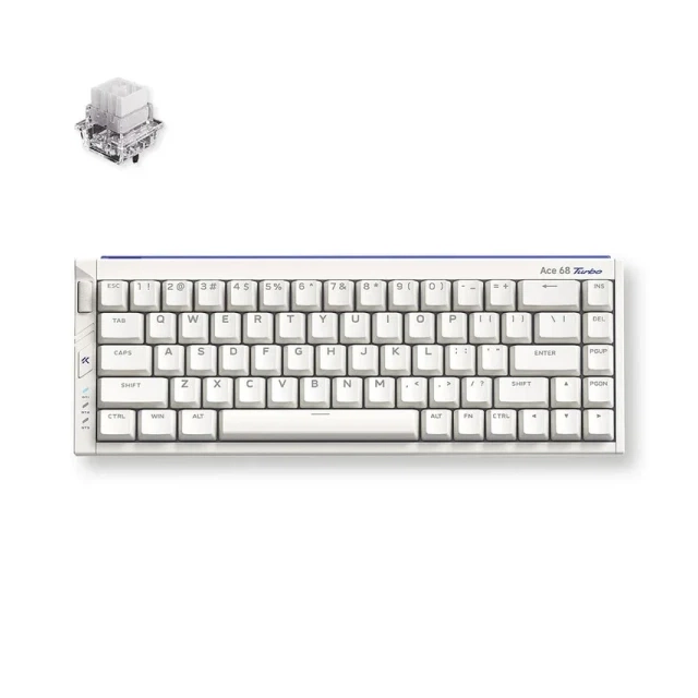Gaming tastatura MCHOSE Ace 68 Turbo Nova White/Mount Tai Magnetic switch