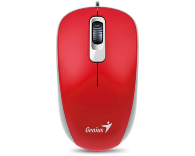 GENIUS DX-110 USB Optical crveni miš 