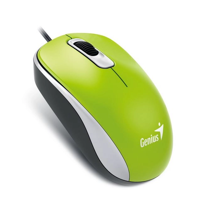 GENIUS DX-110 USB Optical zeleni miš 