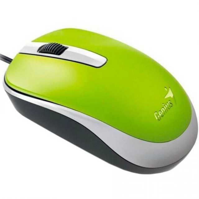 GENIUS DX-120 USB Optical zeleni miš 