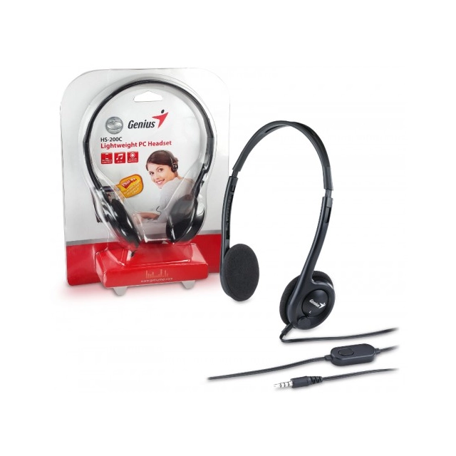 Genius HS-M200C Slušalice sa mikrofonom (Single Jack)