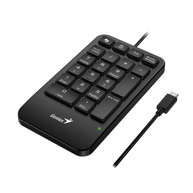 Genius NumPad 125,USB-C,Black