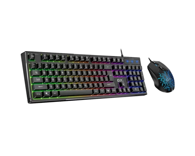 GENIUS Scorpion KM-GX3 Gaming RGB USB US crna tastatura +  miš 
