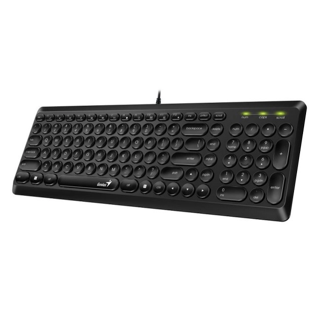 Genius SlimStar Q200,USB,BLK,SER