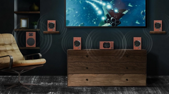 GENIUS SW-HF5.1 4600 v2 wood zvučnici 