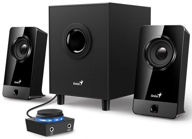 Genius Zvučnici SW-2.1 300X, BLACK,EU,100-240V