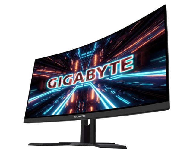 GIGABYTE 27 inča GS27QCA QHD 2560x1440 180 Hz zakrivljeni gaming monitor 