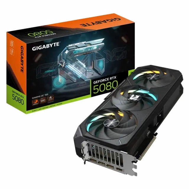 GIGABYTE nVidia GeForce RTX 5080 GAMING 16GB GV-N5080GAMING OC-16GD rev. 1.0 grafička karta