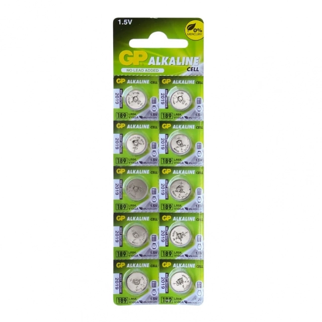 GP alkalne dugmaste baterije LR54 GP-189