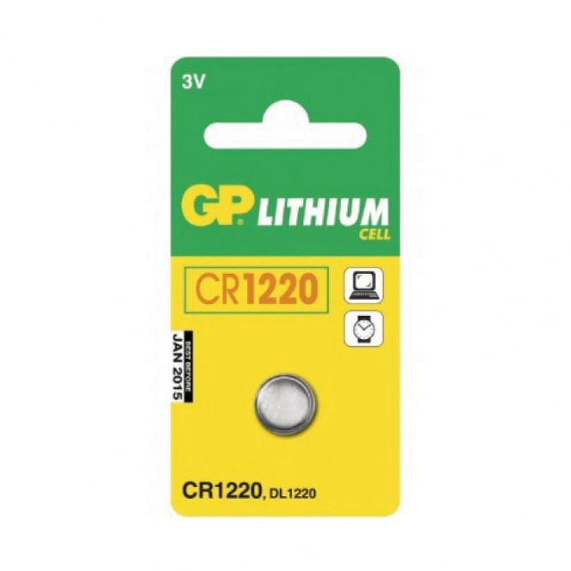 GP dugmasta baterija CR1220 GP-CR1220