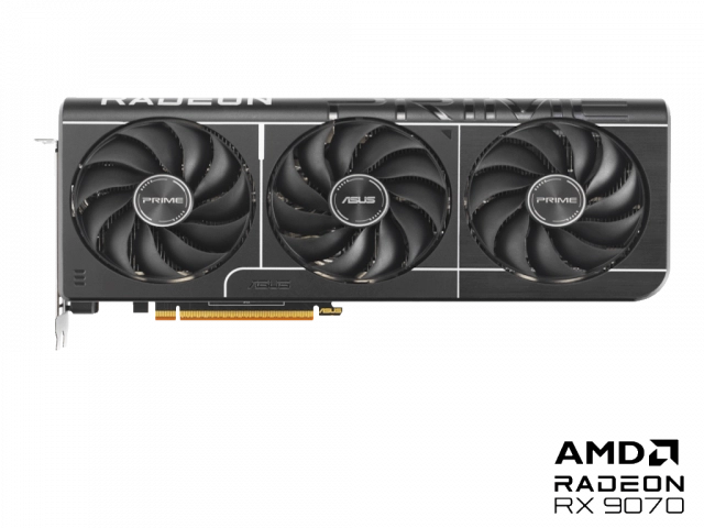 Graficka karta ASUS PRIME-RX9070-O16G AMD/16GB/GDDR/256bit/crna