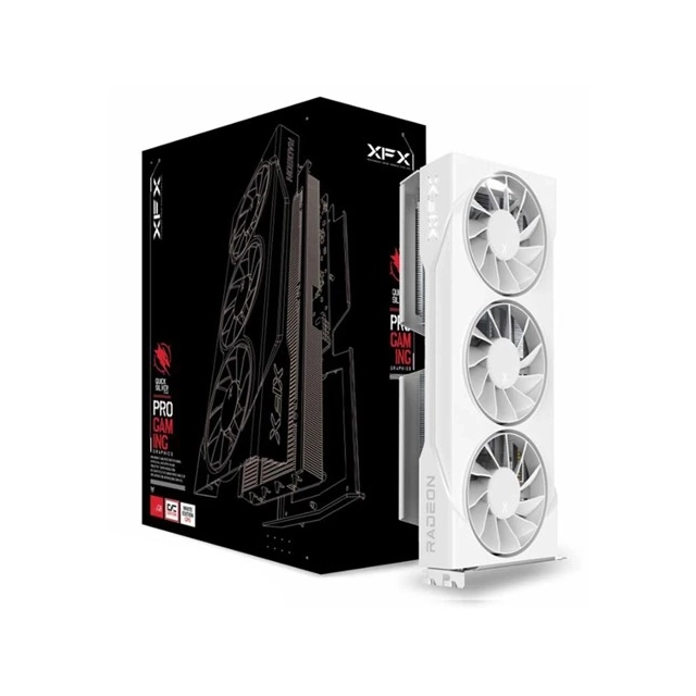 Grafička kartica XFX AMD Radeon RX 9060 XT  OC Gaming Edition 16GB GDDR6 128bit 2xDP/2xHDMI - Bela