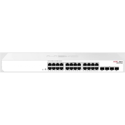 H3C Aolynk US210-24G4MF Eth. Sw. 24x1G, 4x1G/2.5G SFP, AC