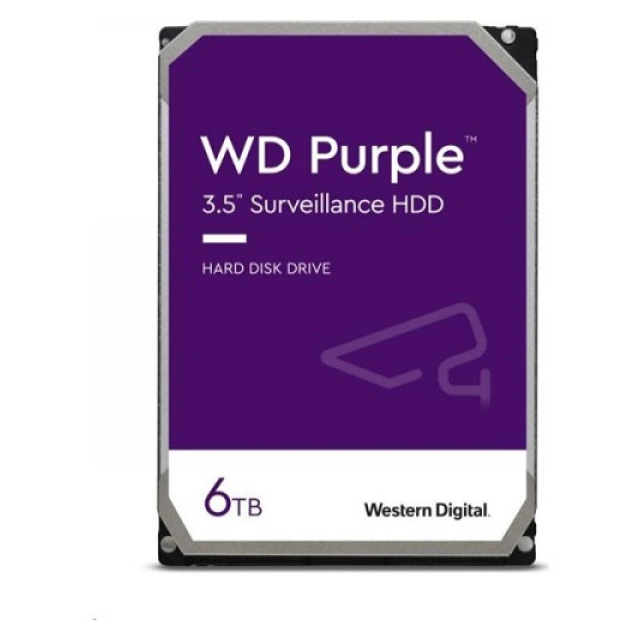 Hard disk 6TB SATA6 Western Digital Caviar 256MB WD64PURZ Purple