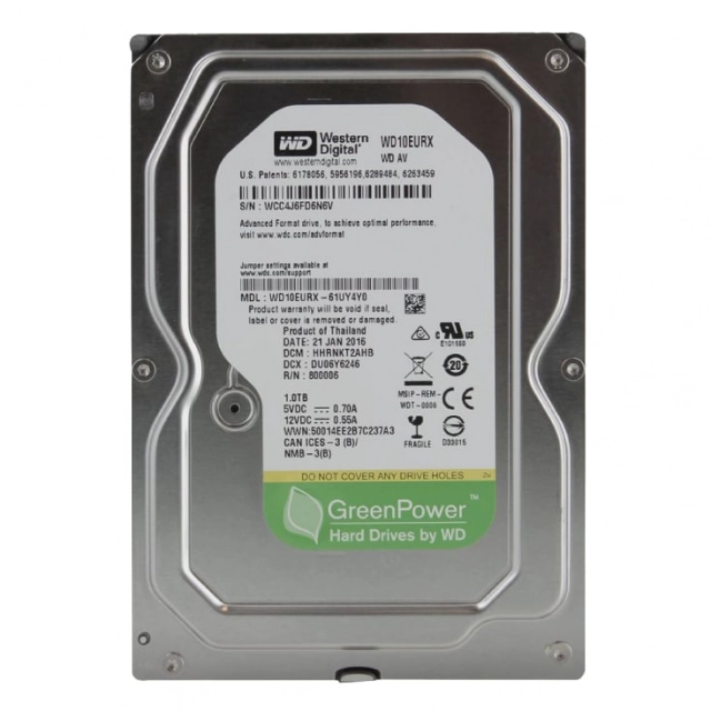 Hard disk WD 1TB HDD-WD10EURX