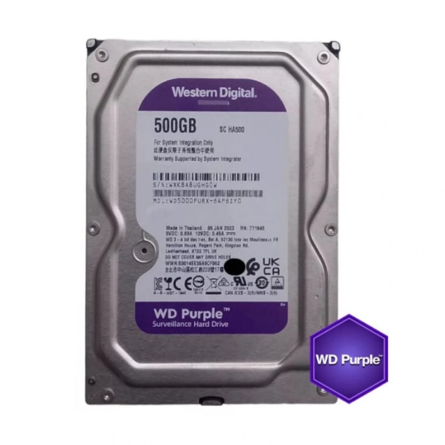 Hard disk WD 500GB 16MB HDD-WD5000PURX