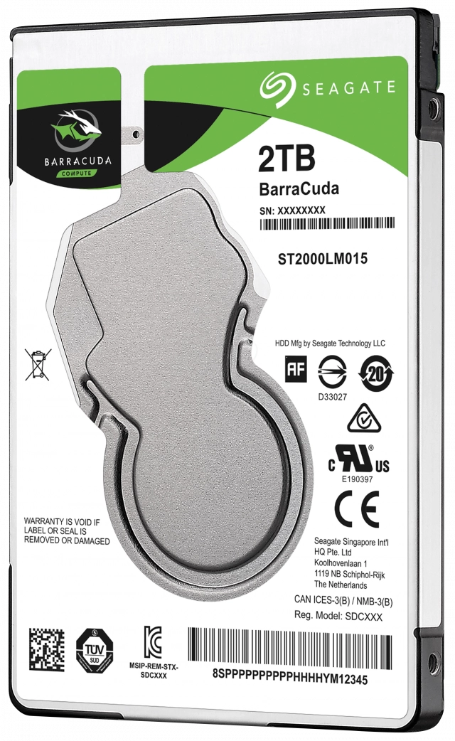 HDD 2.5" SEAGATE 2TB SATA3 128MB Barracuda ST2000LM015