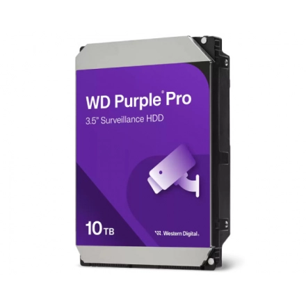 HDD AV WD Purple Pro (3.5'', 10TB, 256MB, 7200 RPM, SATA 6 Gb/s)