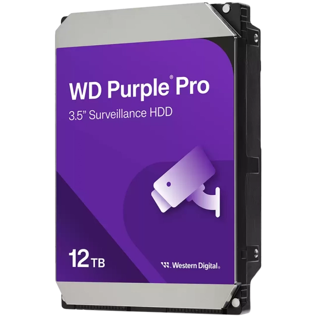 HDD AV WD Purple Pro (3.5'', 12TB, 512MB, 7200 RPM, SATA 6 Gb/s)