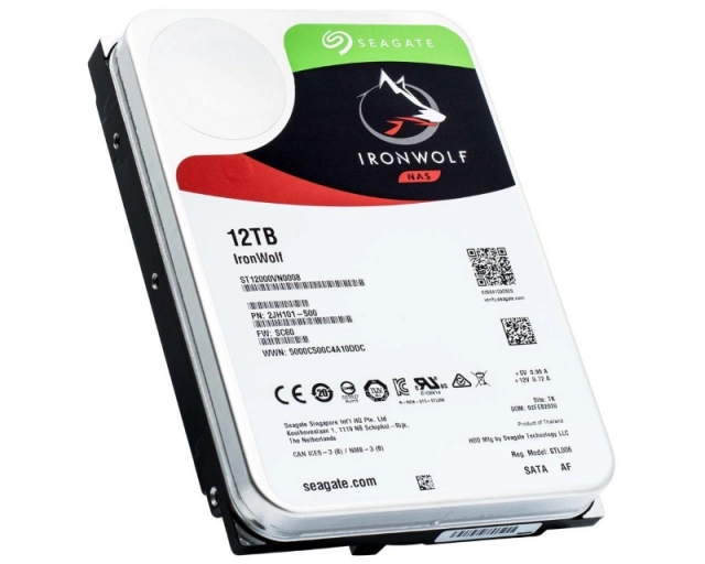HDD Seagate 12TB IronWolf 7200rpm 256MB SATA3 ST12000VN0008
