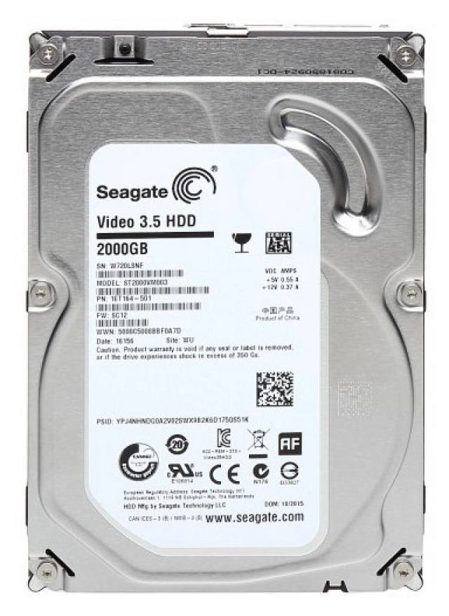 HDD Seagate 2TB Pipeline HD/ VIDEO 64MB SATA3 ST2000VM003 5900rpm