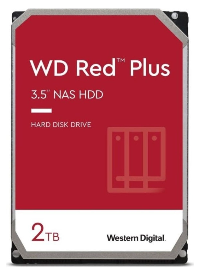 HDD WD 2TB WD20EFPX 5400rpm 256MB RED Plus NAS