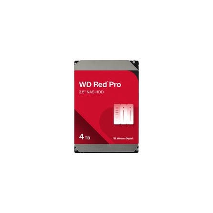 HDD WD 4TB WD4005FFBX SATA3 7200 256MB RED Pro