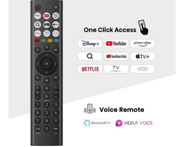 HISENSE 58 inča 58A6Q 4K UHD LED Smart TV outlet 