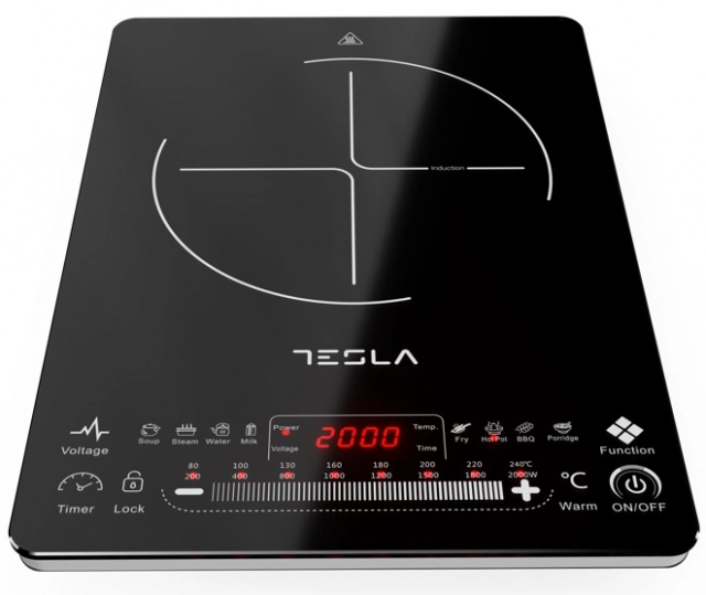 Indukcioni rešo TESLA IC400B 2000W/crna
