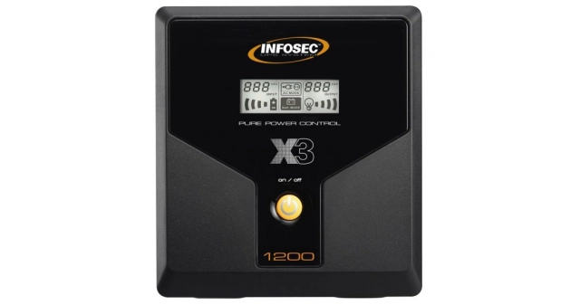 INFOSEC COMMUNICATION X3 EX 1200 LCD USB FR/SCHUKO 