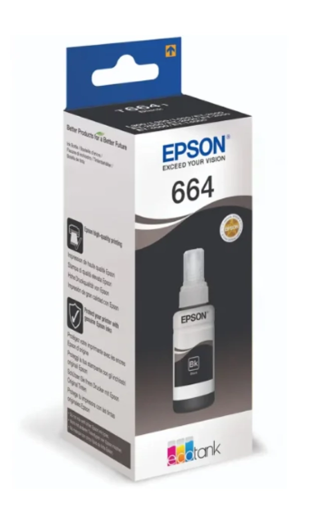 Ink Bottle Epson T6641 Black 70ml