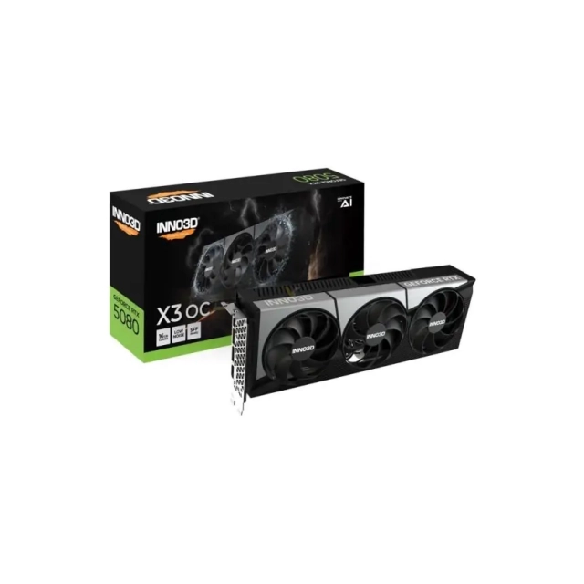 INNO3D NVIDIA GEFORCE RTX 5080 X3 16GB GDDR7 256bit  2460
