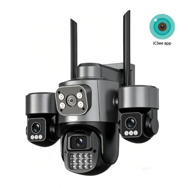 IP Wi-Fi kamera 3u1, 3x3.0MP, IR30m WFIP-KB3X3