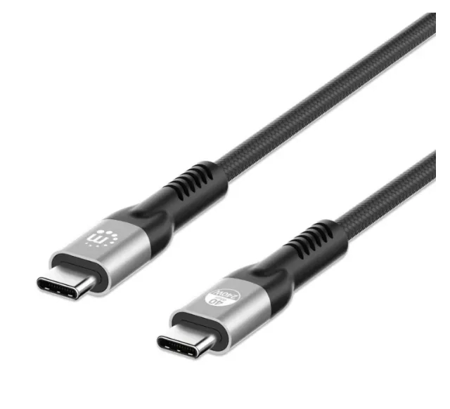 Kabl Manhattan 356381 USB-C M/M 3.1/8K/60Hz/Thunderbolt 4/40Gbps/PD/2m