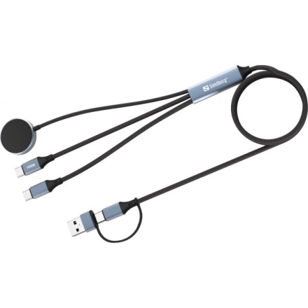 Kabl Sandberg 3u1 441-69 2xUSB-C/Mag Safe/100W