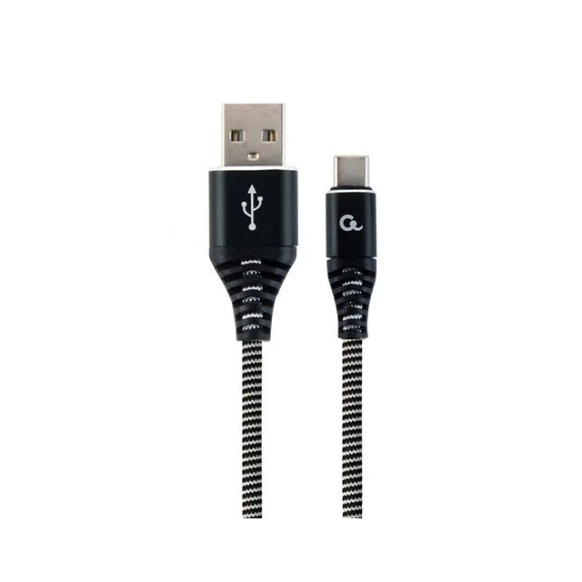 Kabl USB 2.0 Tip C-USB 2m crni Gembird