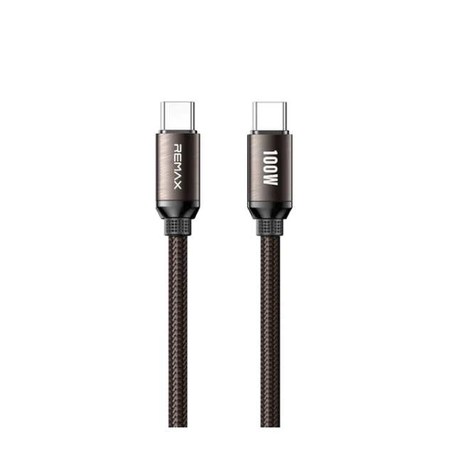 Kabl USB Tip C-Tip C Remax 100W/1.2m/braon