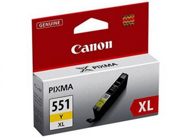 Canon Supplies Kertridž CANON CLI-551XL/žuta