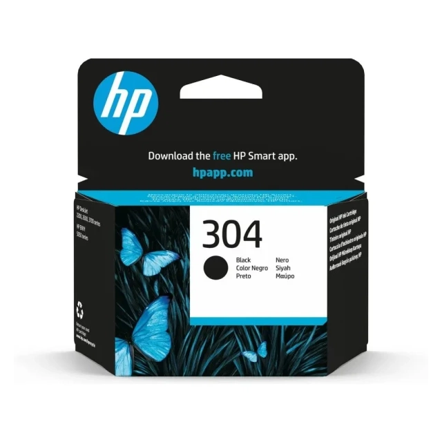 Kertridž HP 304 N9K06A  Black