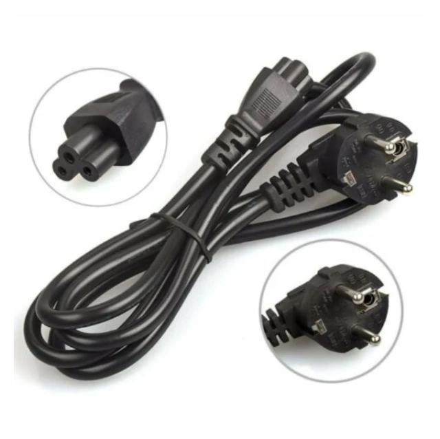 Kettz KT-PC8-1.8M napojni kabl za laptop detelina 3 x 0.75mm2 1.8m