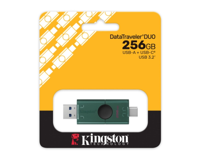 KINGSTON 256GB DataTraveler Duo Gen2 3.2/USB flash DTDEG2/256GB  crni 